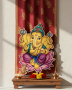 Unique Ganesha Gift Set – DIY Cultural Painting Kit for Adults & Teens (Diwali/Housewarming)
